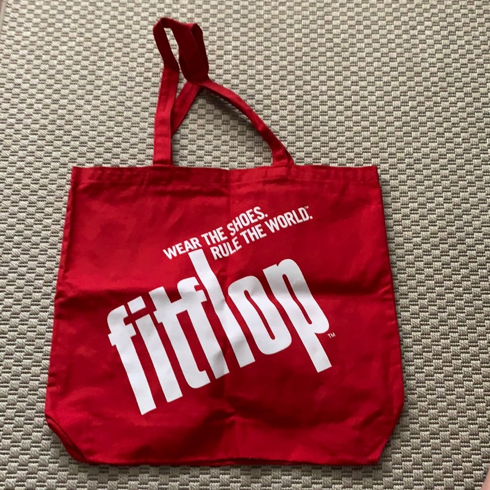 Fit Flop canvas tote